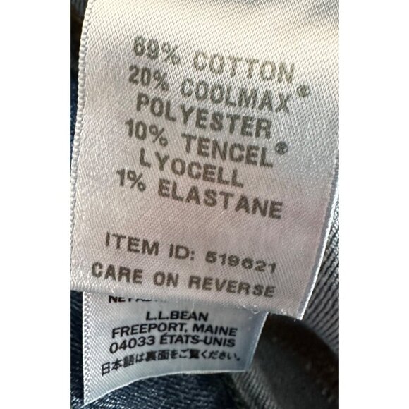 LL Bean BeanFlex Jeans Women 12 M/T Bootcut Leg Favorite Fit High Rise - Picture 8 of 12